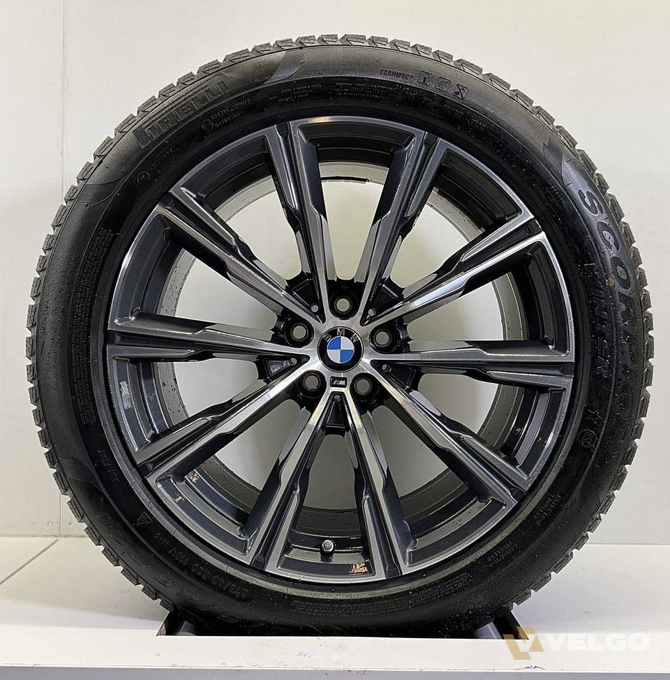 BMW X5 G05 EN X6 G06 BREEDSET VELGEN + WINTERBANDEN 20 INCH ORIG. 740M * — foto 2