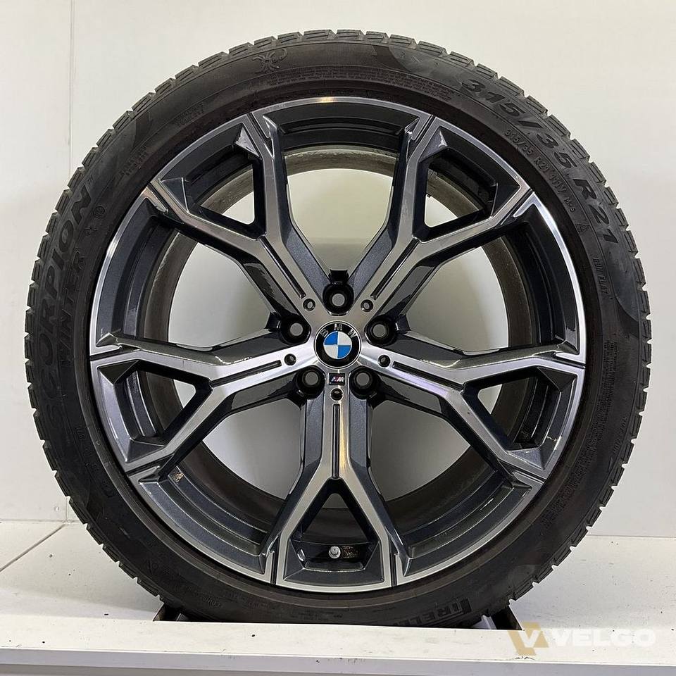 BMW X5 G05 X6 G06 BREEDSET VELGEN + WINTERBANDEN 21 INCH ORIG. 741M — foto 7