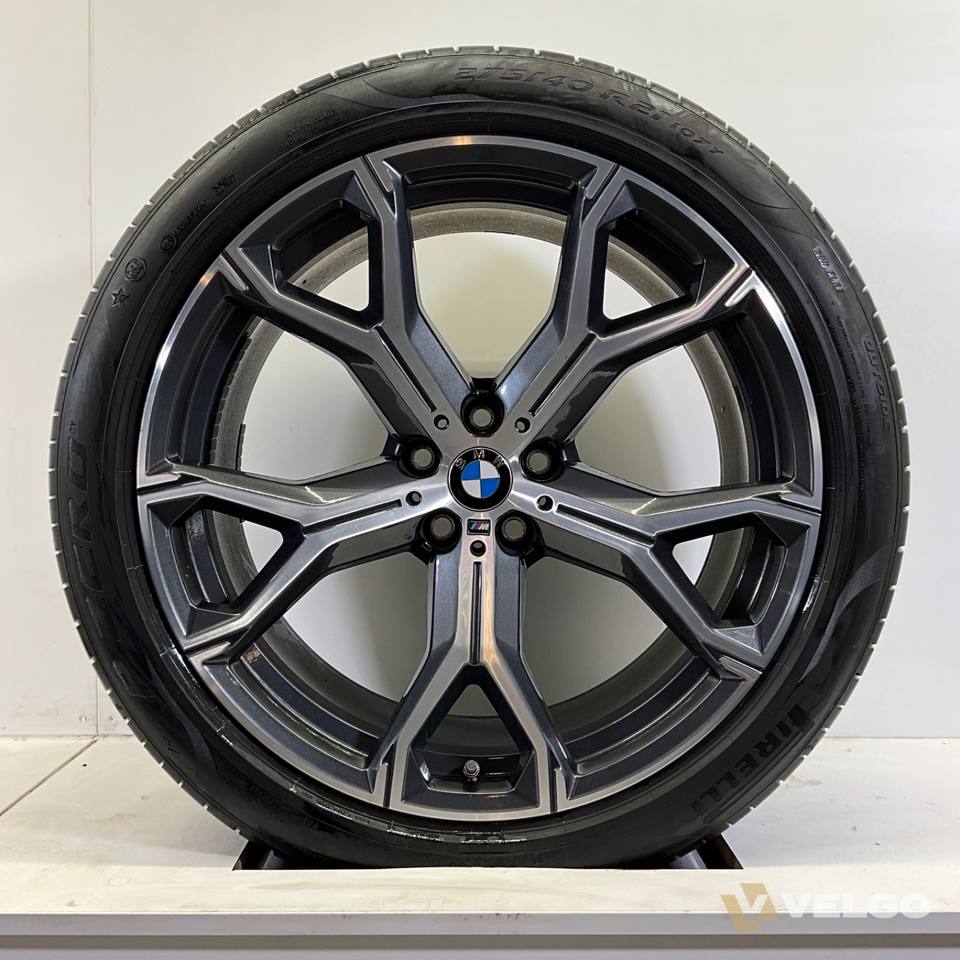 BMW X5 G05 X6 G06 BREEDSET VELGEN + WINTERBANDEN 21 INCH ORIG. 741M — foto 2