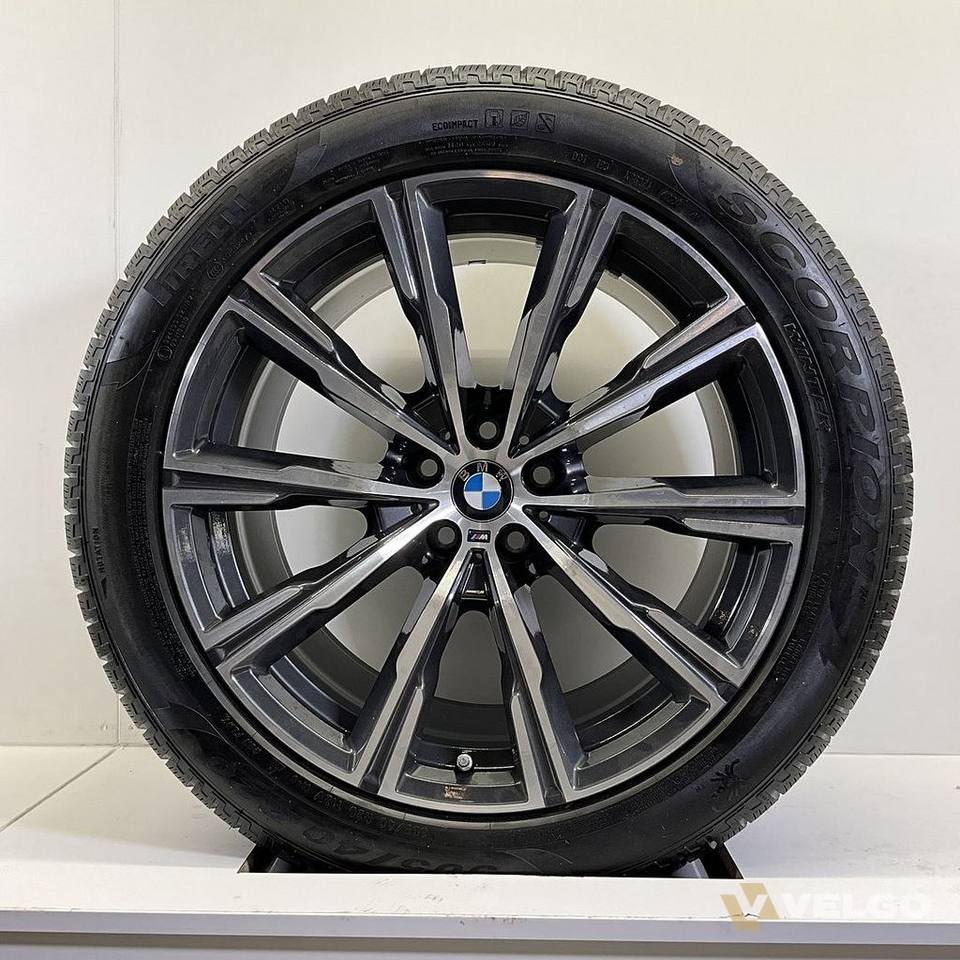 BMW X5 G05 EN X6 G06 BREEDSET VELGEN + WINTERBANDEN 20 INCH ORIG. 740M * — foto 3