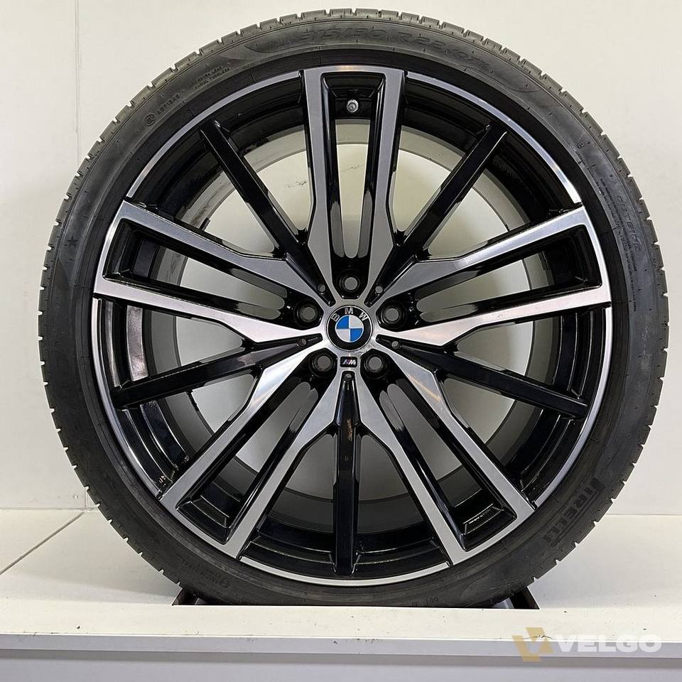 BMW X5 G05 X6 G06 BREEDSET VELGEN + ZOMERBANDEN 22 INCH ORIG. 742M — foto 6