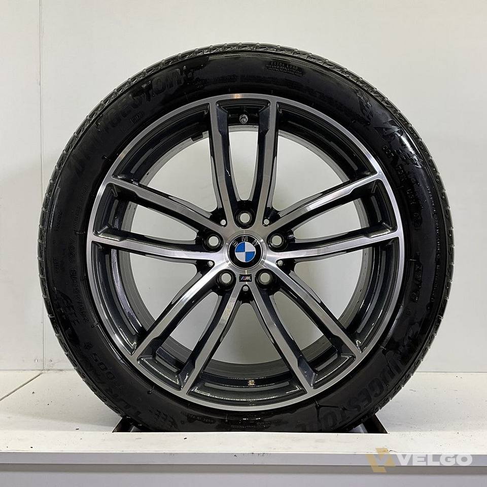 BMW 5 SERIE G30 G31 SET VELGEN + ZOMERBANDEN 18 INCH ORIG. 662M — foto 4