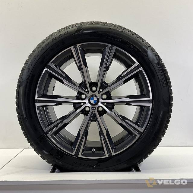 NIEUW BMW X5 G05 EN X6 G06 SET VELGEN + WINTERBANDEN 20 INCH ORIG. 740M * — foto 1