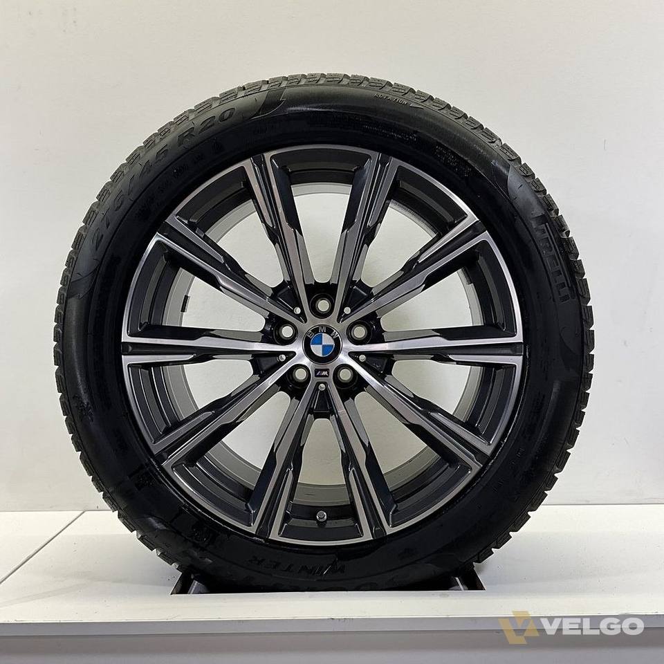 NIEUW BMW X5 G05 EN X6 G06 SET VELGEN + WINTERBANDEN 20 INCH ORIG. 740M * — foto 1