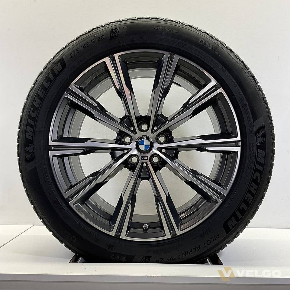 BMW X5 G05 EN X6 G06 SET VELGEN + WINTERBANDEN 20 INCH ORIG. 740M — foto 2