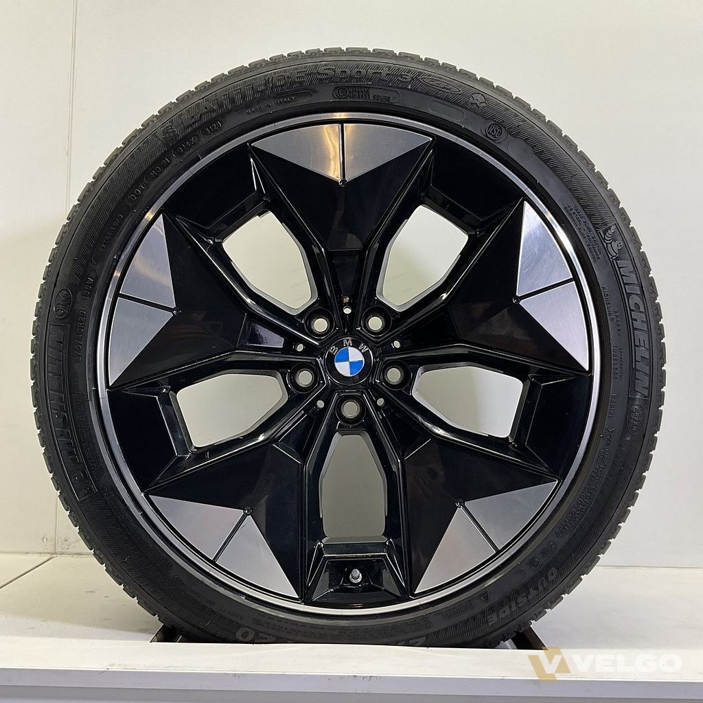 BMW IX3 X3 G08 BREEDSET VELGEN + ZOMERBANDEN 20 INCH ORIG. 843 *