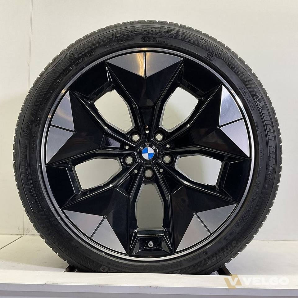 BMW IX3 X3 G08 BREEDSET VELGEN + ZOMERBANDEN 20 INCH ORIG. 843 * — foto 1