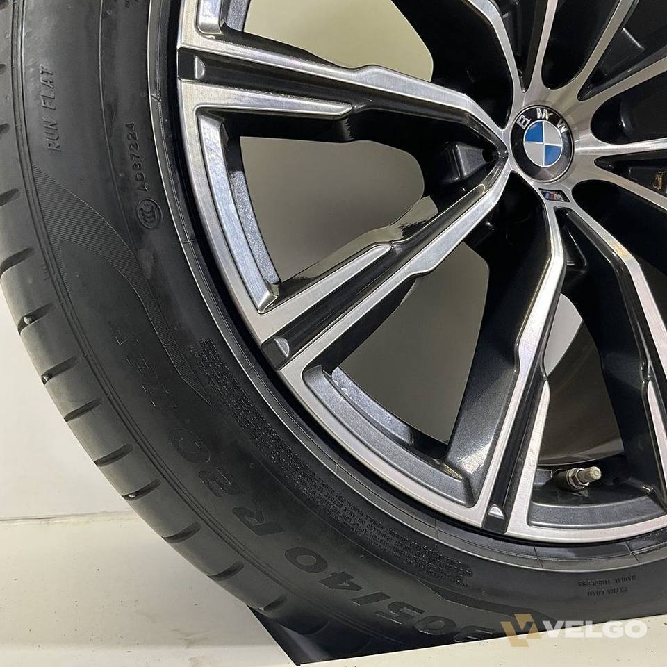 BMW X5 G05 EN X6 G06 BREEDSET VELGEN + ZOMERBANDEN 20 INCH ORIG. 740M — foto 5