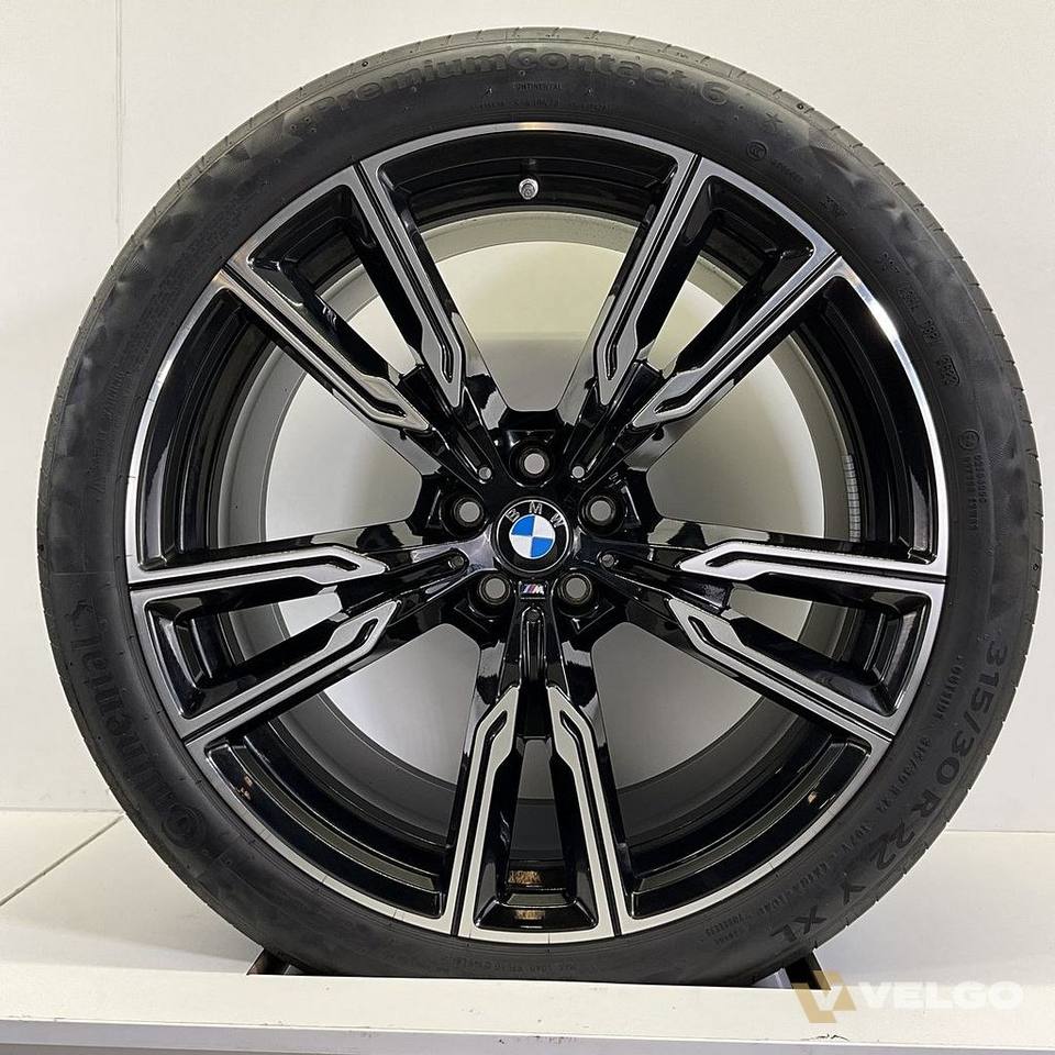 BMW X5 G05 X6 G06 BREEDSET VELGEN + ZOMERBANDEN 22 INCH ORIG. 747M — foto 6