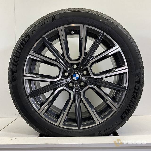BMW 7 SERIE G70 I7 G70 X3 G45 SET VELGEN + WINTERBANDEN 20 INCH ORIG. 817M — foto 1