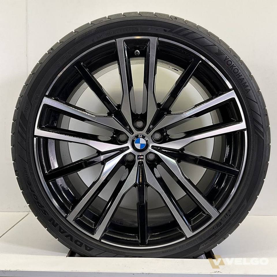 BMW X5 G05 X6 G06 BREEDSET VELGEN + ZOMERBANDEN 22 INCH ORIG. 742M — foto 2
