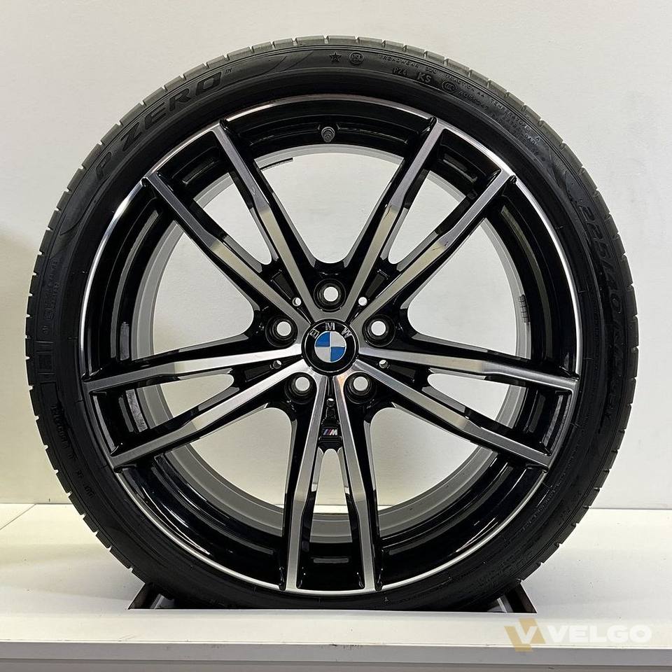 BMW 2 3 4 SERIE G20 G21 G22 G23 G42 BREEDSET VELGEN + ZOMERBANDEN 19 INCH ORIG. 791M * — foto 3