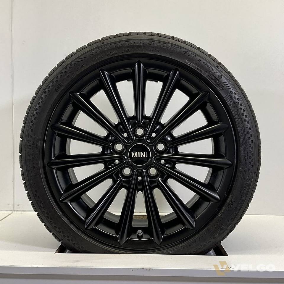 DEMO MINI JCW F55 F56 F57 STYLING 505 SET VELGEN + WINTERBANDEN 17 INCH — foto 2