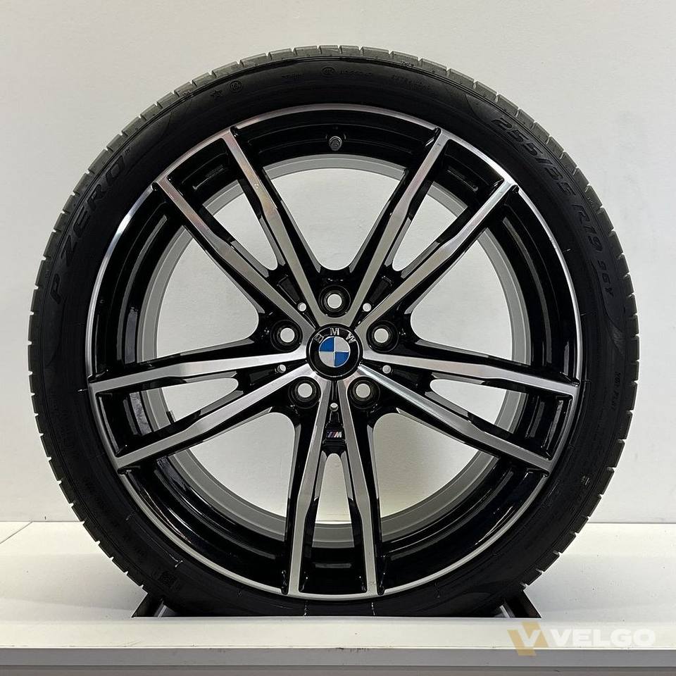 BMW 2 3 4 SERIE G20 G21 G22 G23 G42 BREEDSET VELGEN + ZOMERBANDEN 19 INCH ORIG. 791M * — foto 1