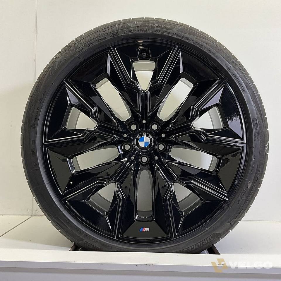 BMW 7 SERIE G70 I7 X3 G45 BREEDSET VELGEN + ZOMERBANDEN 21 INCH ORIG. 909M — foto 2