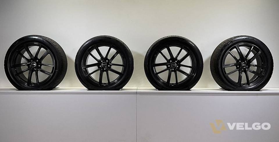 AUDI SQ5 Q5 SET VELGEN + ZOMERBANDEN 20 INCH PARELMOER ZWART — foto 8