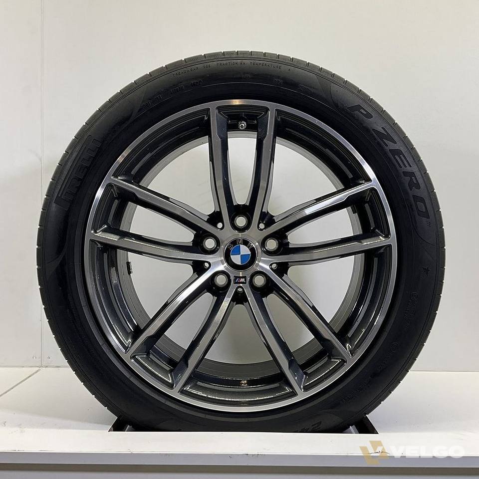 BMW 5 SERIE G30 G31 SET VELGEN + ZOMERBANDEN 18 INCH ORIG. 662M — foto 2