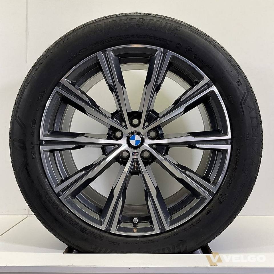 BMW X5 G05 EN X6 G06 BREEDSET VELGEN + ZOMERBANDEN 20 INCH ORIG. 740M * — foto 6