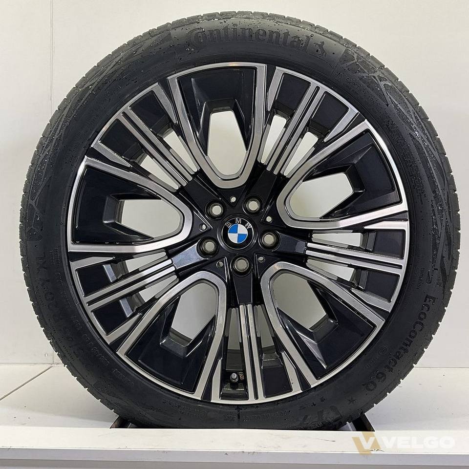 NIEUW BMW 7 SERIE G70 I7 X3 G45 BREEDSET VELGEN + ZOMERBANDEN 20 INCH ORIG. 906 — foto 6