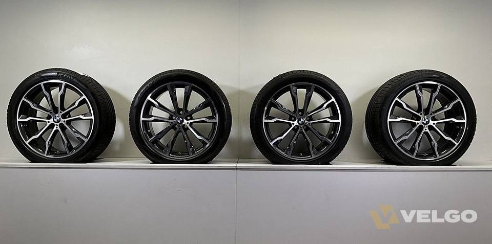 BMW X3 G01 X4 G02 BREEDSET VELGEN + ZOMERBANDEN 20 INCH ORIG. 699M — foto 10