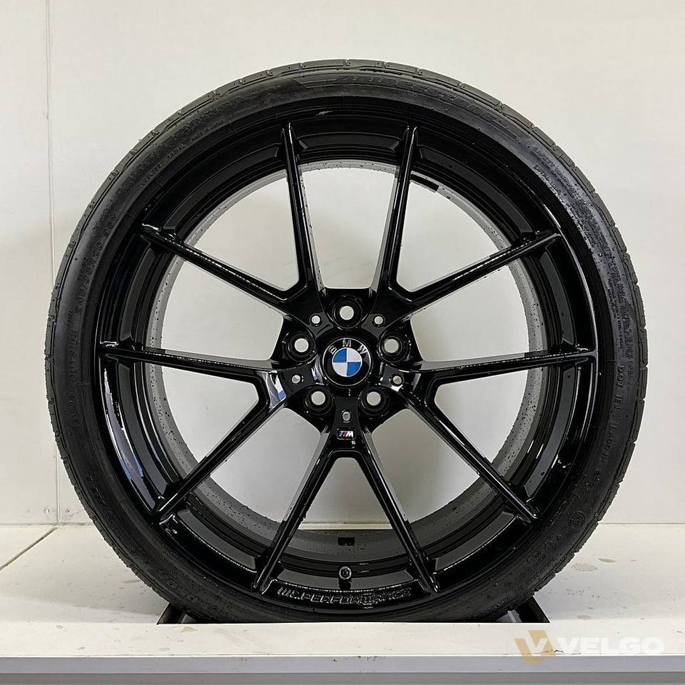 BMW 8 SERIE G14 G15 G16 BREEDSET VELGEN + ZOMERBANDEN 20 INCH ORIG. 763M — foto 1