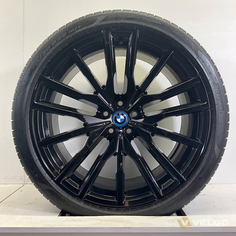 BMW X5 G05 X6 G06 BREEDSET VELGEN + ZOMERBANDEN 22 INCH ORIG. 742M — foto 7