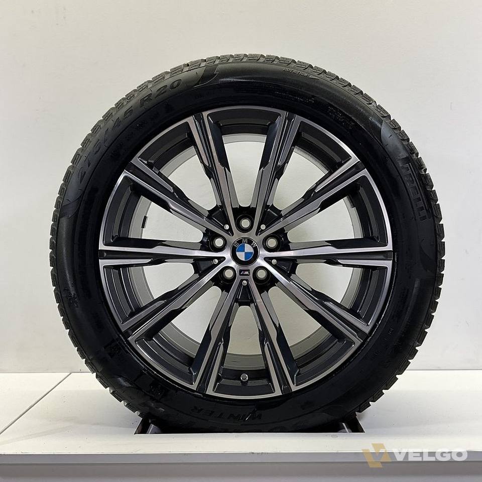 NIEUW BMW X5 G05 EN X6 G06 SET VELGEN + WINTERBANDEN 20 INCH ORIG. 740M * — foto 4