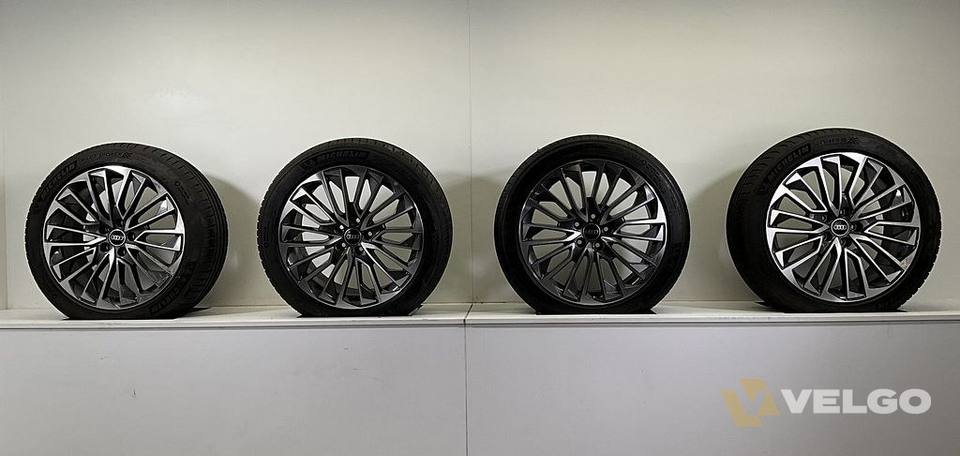 AUDI A6 A7 SET VElGEN + ZOMERBANDEN 19 INCH — foto 6