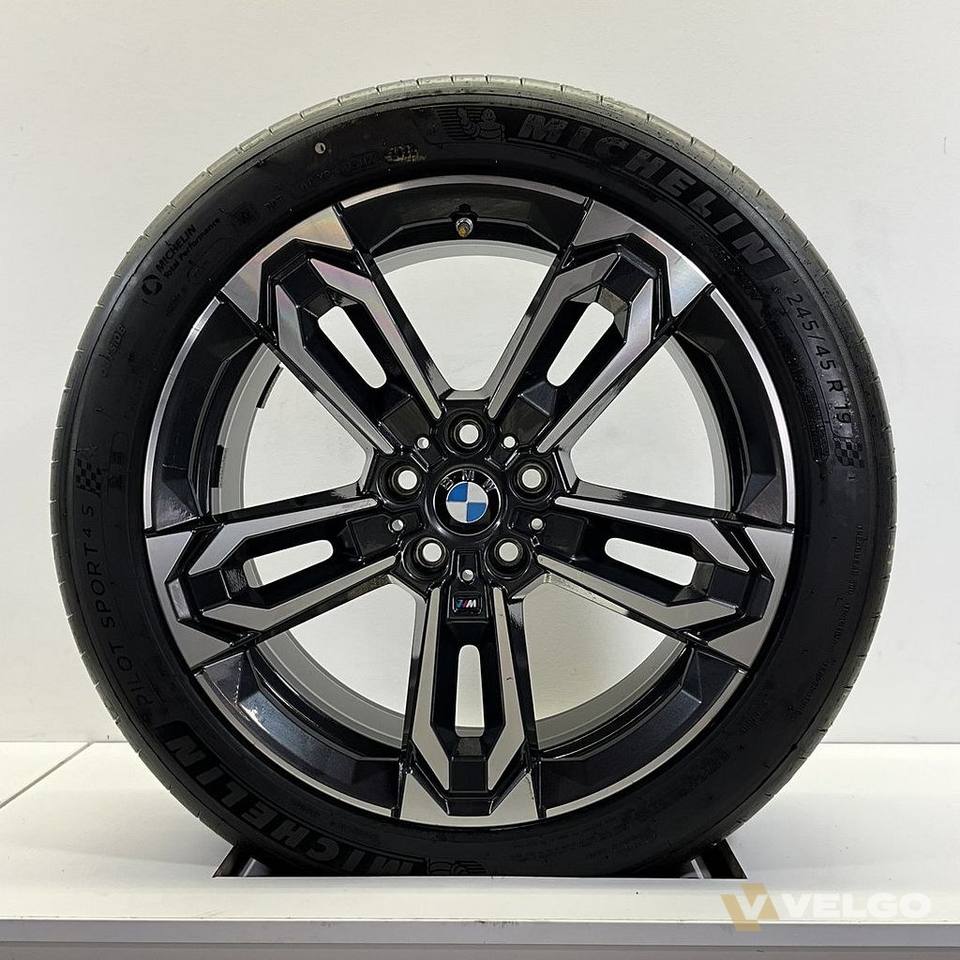 BMW IX1 X1 U11 IX2 X2 U10 SET VELGEN + ZOMERBANDEN 19 INCH ORIG. 871M * — foto 1