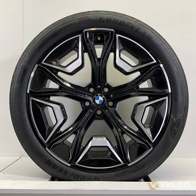 BMW IX I20 BREEDSET VELGEN + ZOMERBANDEN 22 INCH ORIG. 1020 — foto 1