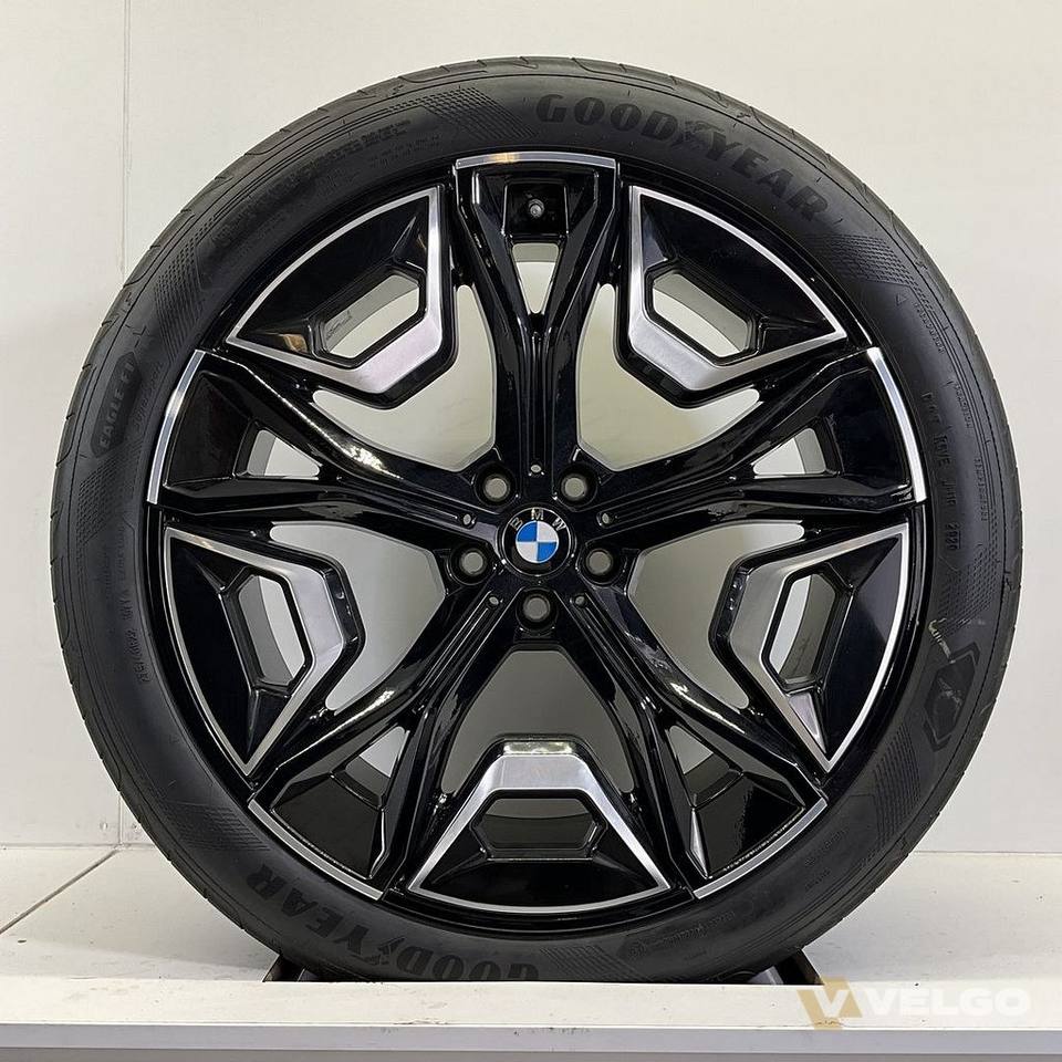 BMW IX I20 BREEDSET VELGEN + ZOMERBANDEN 22 INCH ORIG. 1020 — foto 1