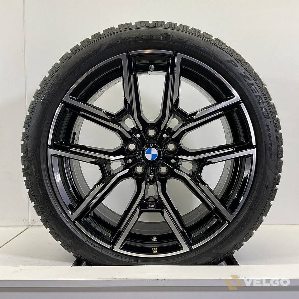 NIEUW BMW 4 SERIE I4 G26 BREEDSET VELGEN + WINTERBANDEN 19 INCH ORIG. 859M * — foto 3