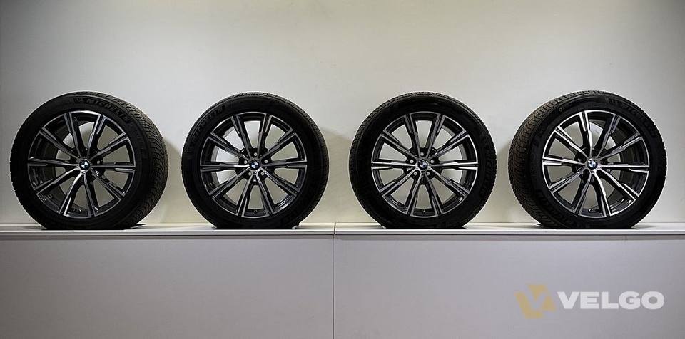 BMW X5 G05 EN X6 G06 SET VELGEN + WINTERBANDEN 20 INCH ORIG. 740M * — foto 8