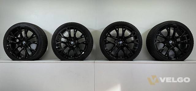 BMW X5 M F95 X6 M F96 BREEDSET VELGEN + WINTERBANDEN 22 INCH 21 INCH ORIG. 809M — foto 9