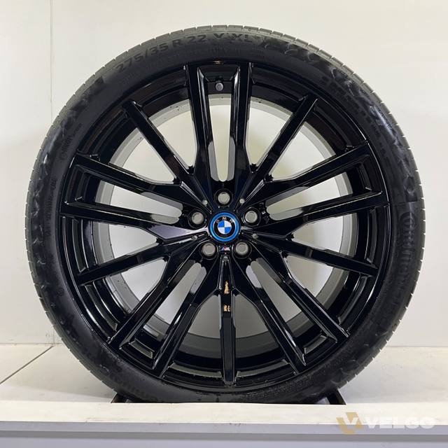 BMW X5 G05 X6 G06 BREEDSET VELGEN + ZOMERBANDEN 22 INCH 742M ORIG. — foto 1