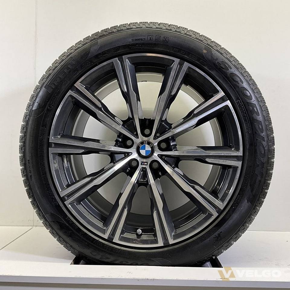 BMW X5 G05 EN X6 G06 BREEDSET VELGEN + WINTERBANDEN 20 INCH ORIG. 740M * — foto 4