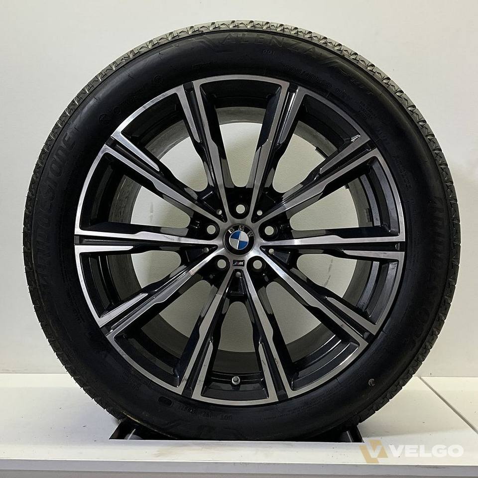 NIEUW BMW X5 G05 EN X6 G06 BREEDSET VELGEN + WINTERBANDEN 20 INCH ORIG. 740M * — foto 7