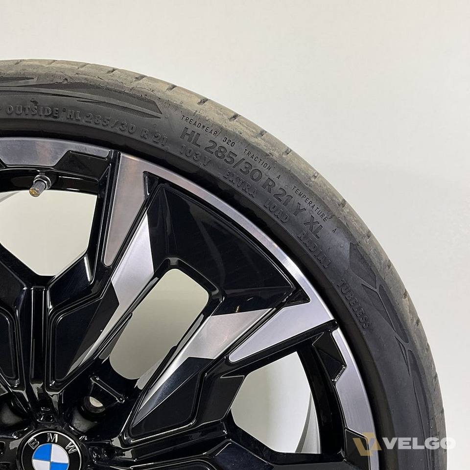 BMW 5 SERIE G60 G61 BREEDSET VELGEN + ZOMERBANDEN 21 INCH ORIG. 954I — foto 3