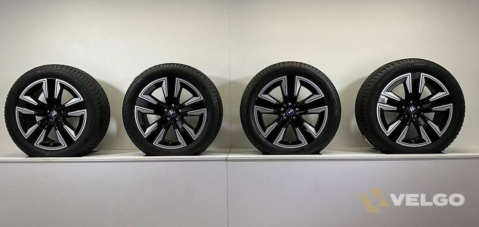 NIEUW BMW X3 IX3 G08 SET VELGEN + WINTERBANDEN 19 INCH ORIG. 842 * — foto 7