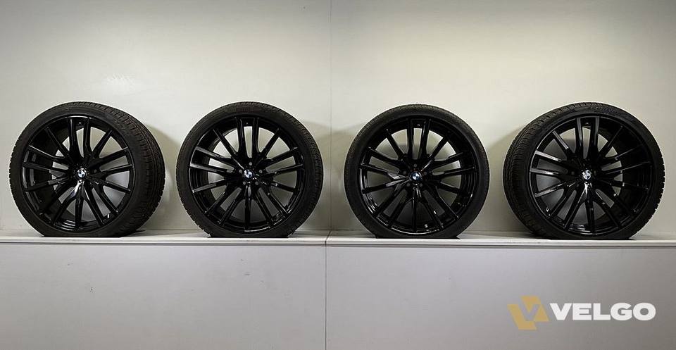 BMW X5 G05 X6 G06 BREEDSET VELGEN + ZOMERBANDEN 22 INCH ORIG. 742M — foto 11