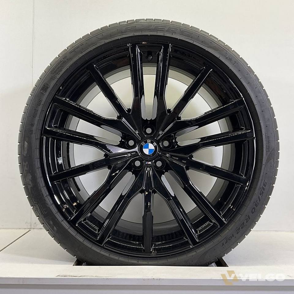 BMW X5 G05 X6 G06 BREEDSET VELGEN + ZOMERBANDEN 22 INCH ORIG. 742M — foto 3