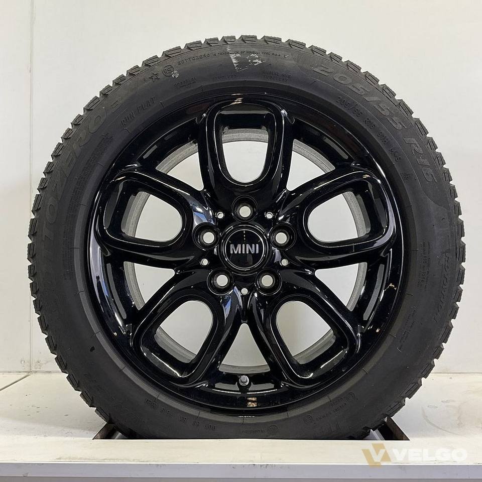 MINI COOPEER F55 F56 F57 494 SET VELGEN + WINTERBANDEN 16 INCH — foto 4