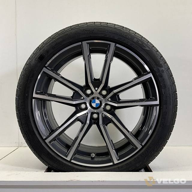 BMW 2, 3, 4 SERIE G21 G22 G23 G42 SET VELGEN + ALL SEASON BANDEN 18 INCH ORIG. 780M * — foto 2