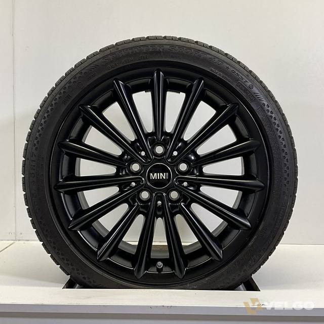 DEMO MINI JCW F55 F56 F57 STYLING 505 SET VELGEN + WINTERBANDEN 17 INCH — foto 3