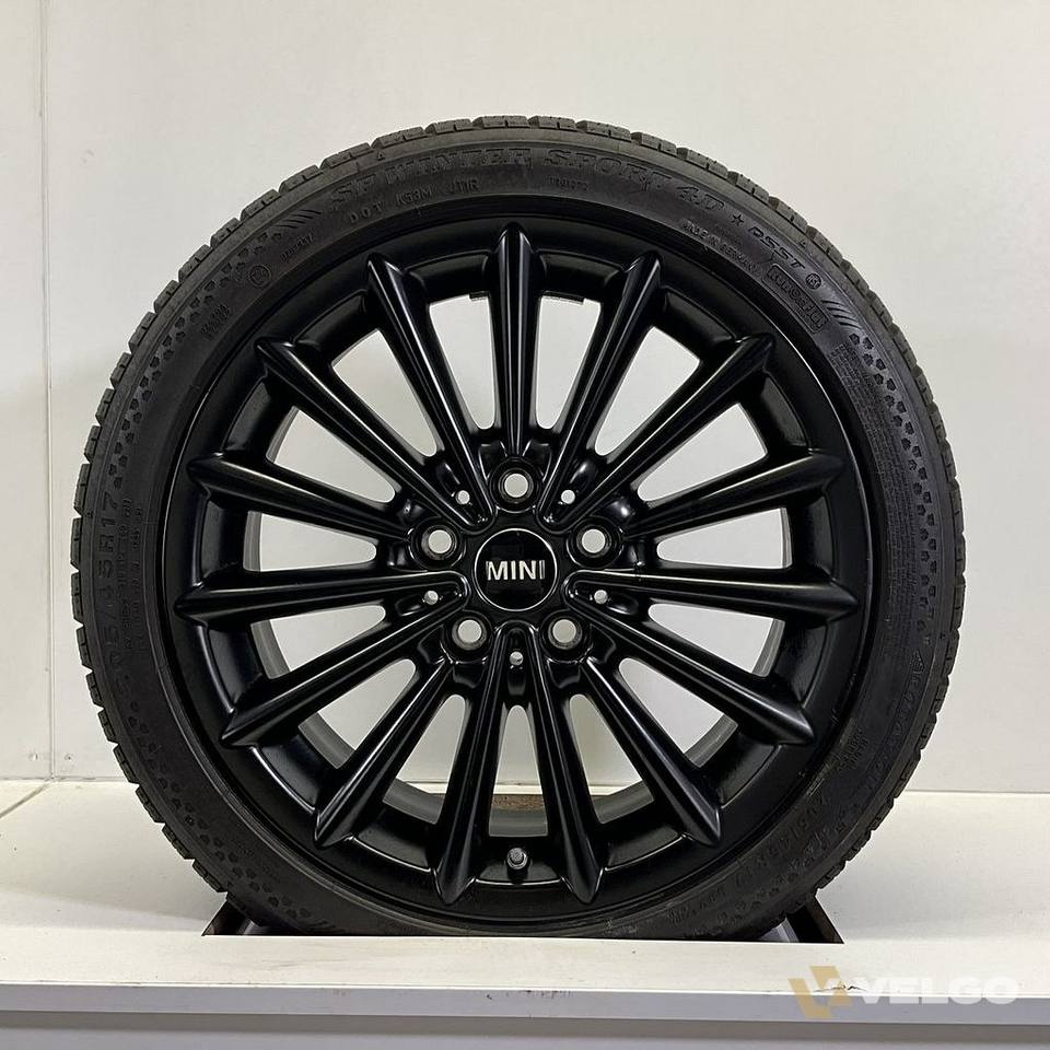 DEMO MINI JCW F55 F56 F57 STYLING 505 SET VELGEN + WINTERBANDEN 17 INCH — foto 3