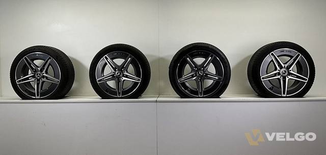 MERCEDES C KLASSE W205 W206 SET VELGEN + ZOMERBANDEN 18 INCH — foto 6