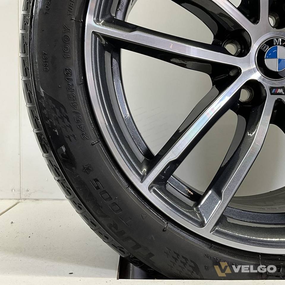 BMW 5 SERIE G30 G31 SET VELGEN + ZOMERBANDEN 18 INCH ORIG. 662M — foto 7