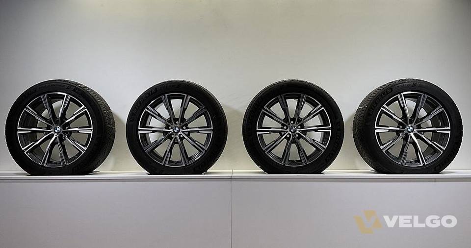 BMW X5 G05 EN X6 G06 SET VELGEN + WINTERBANDEN 20 INCH ORIG. 740M * — foto 7