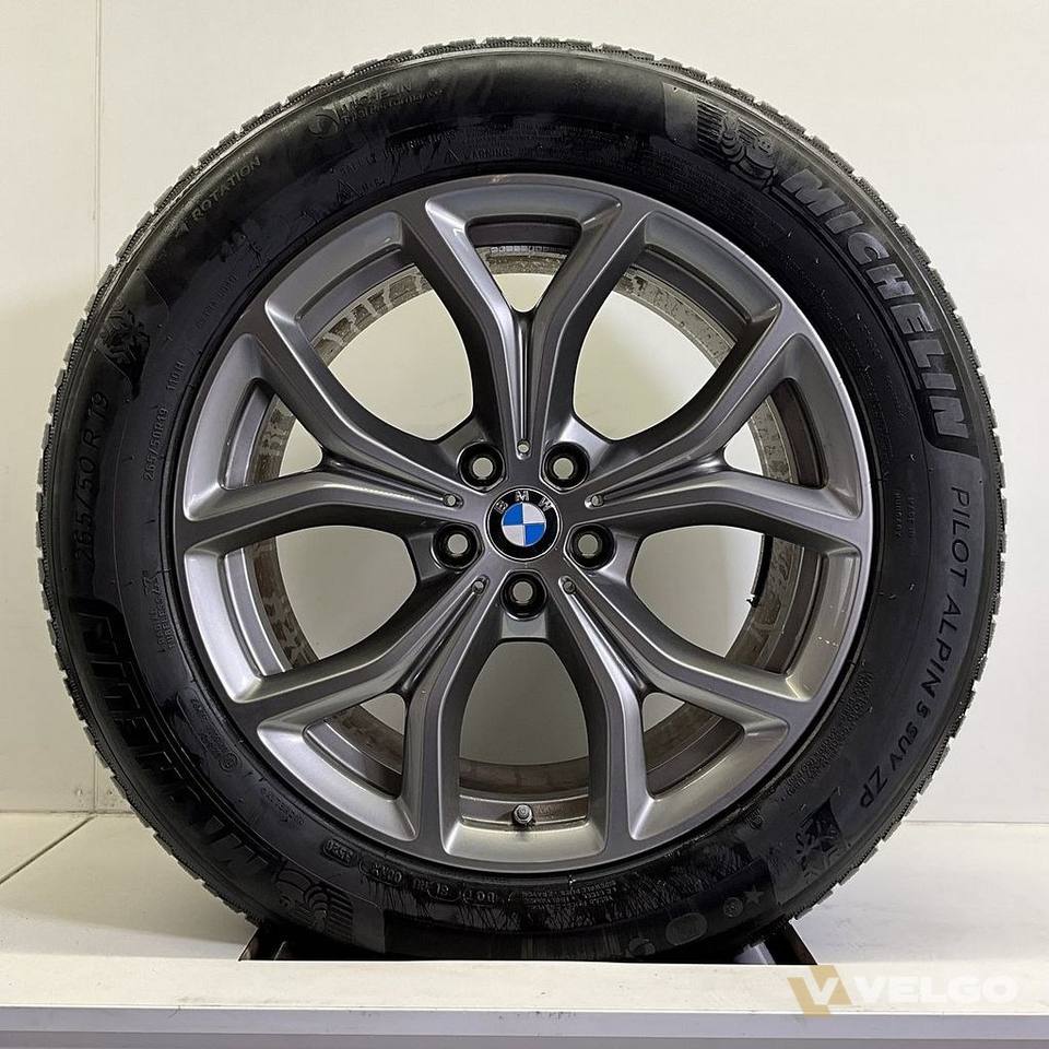 BMW X5 G05 EN X6 G06 SET VELGEN + WINTERBANDEN 19 INCH ORIG. 735 * — foto 2