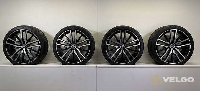 BMW X5 G05 X6 G06 BREEDSET VELGEN + ZOMERBANDEN 22 INCH ORIG. 742M — foto 10